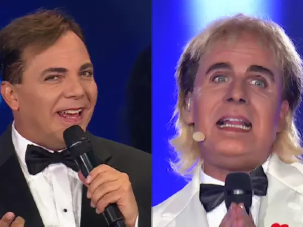 La reacción de Cristián Castro a imitación de Stefan Kramer en la Teletón: 