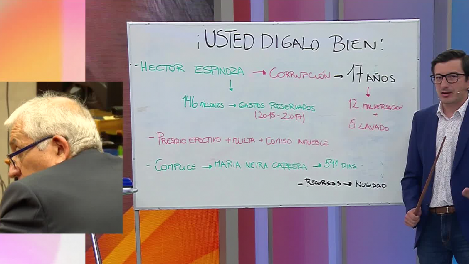 La pizarra de Alberto Precht: exdirector de PDI fue condenado a 17 años de cárcel
