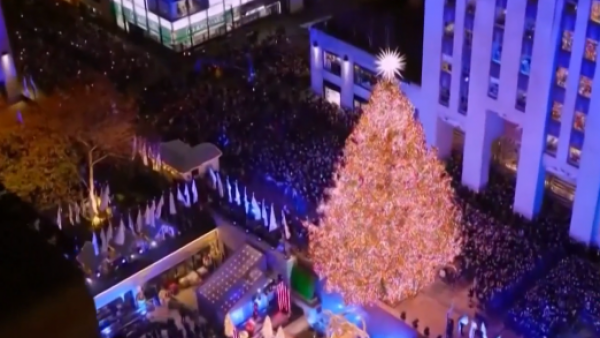<p>Árbol de Navidad en Nueva York</p>