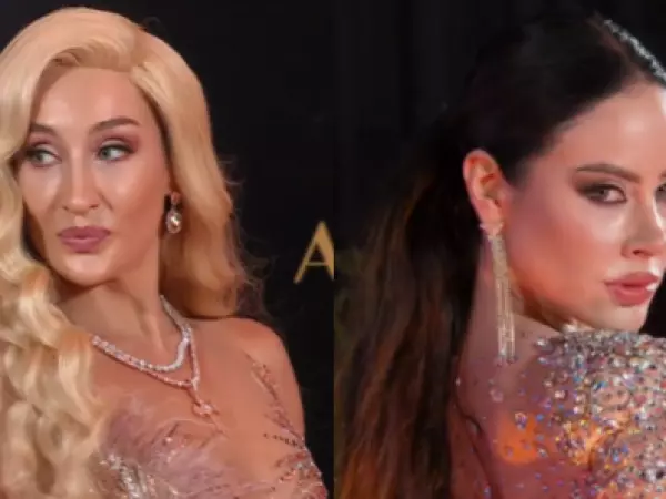 Brillos y transparencias: los looks de Fran Maira e Ignacia Michelson en los Copihue de Oro