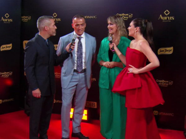 Iván Núñez y Carolina Urrejola se suman a la alfombra roja de los Copihue de Oro