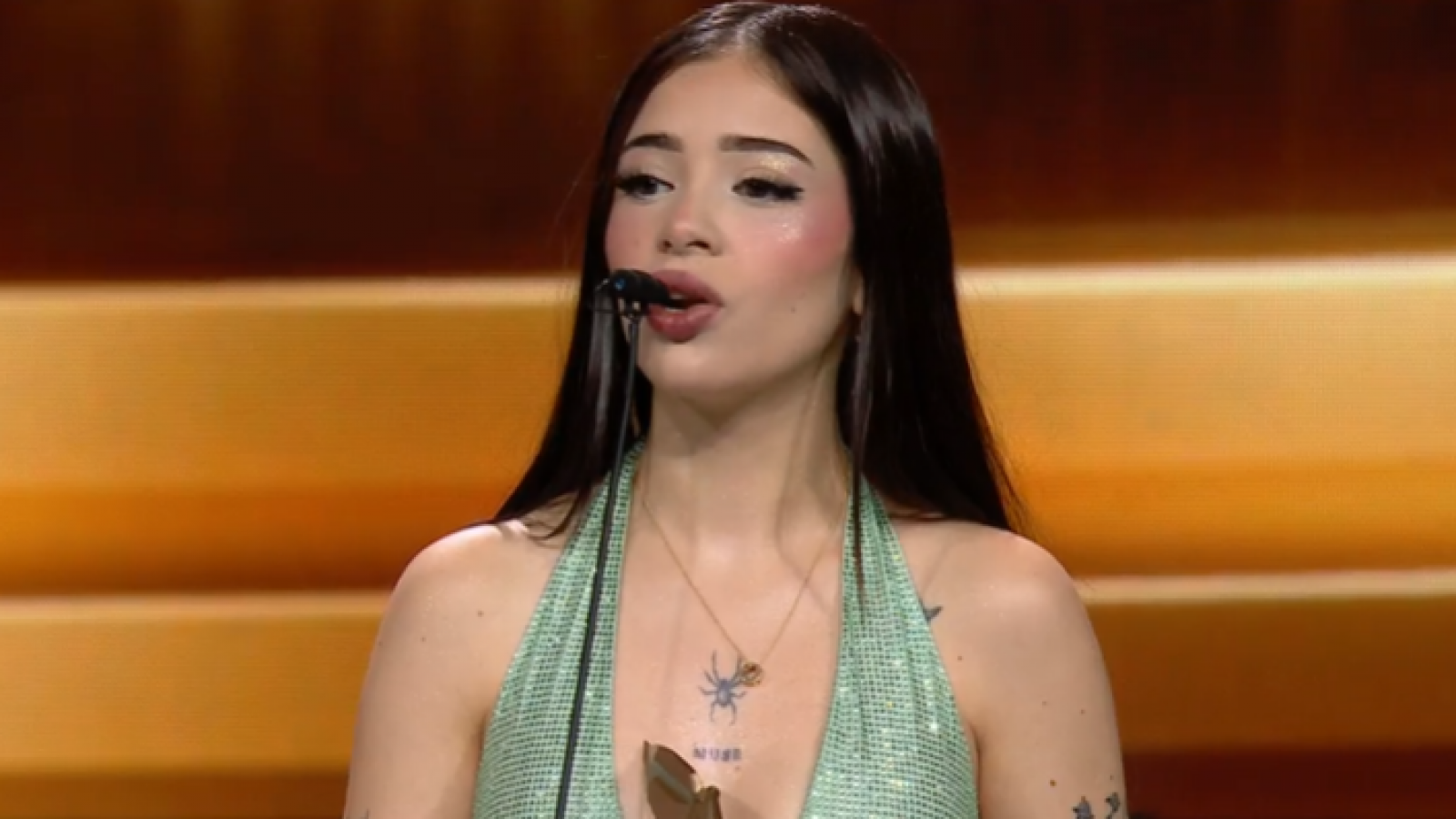 <p>Katteyes y Kidd Voodoo reciben el premio a Mejor Canción del Año en los Copihue de Oro 2025</p>
