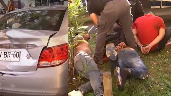 Detenidos en Quinta Normal