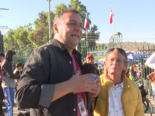 Fieles llegan hasta el santuario Lo Vásquez