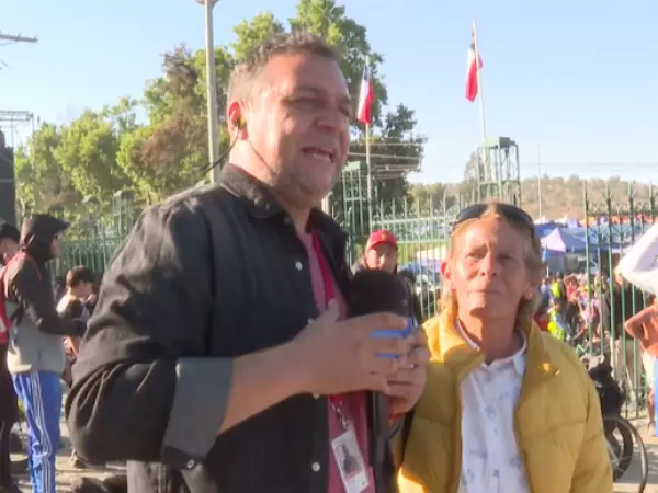 Fieles llegan hasta el santuario Lo Vásquez