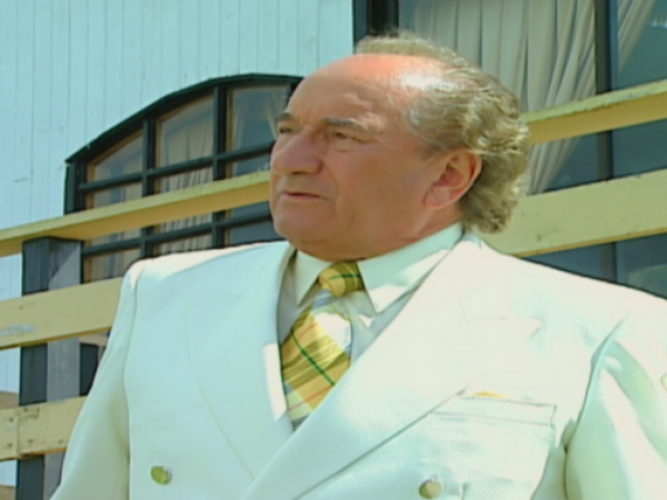 Pedro Chamorro en el matrimonio de su hija Catalina