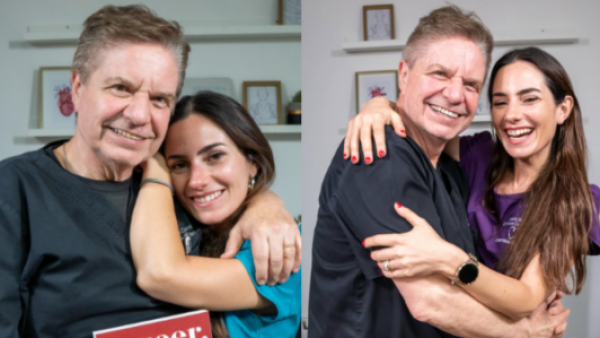 <p>Esposo de Rosario Bravo es comparado con "Benjamin Button" tras impactante cambio físico</p>