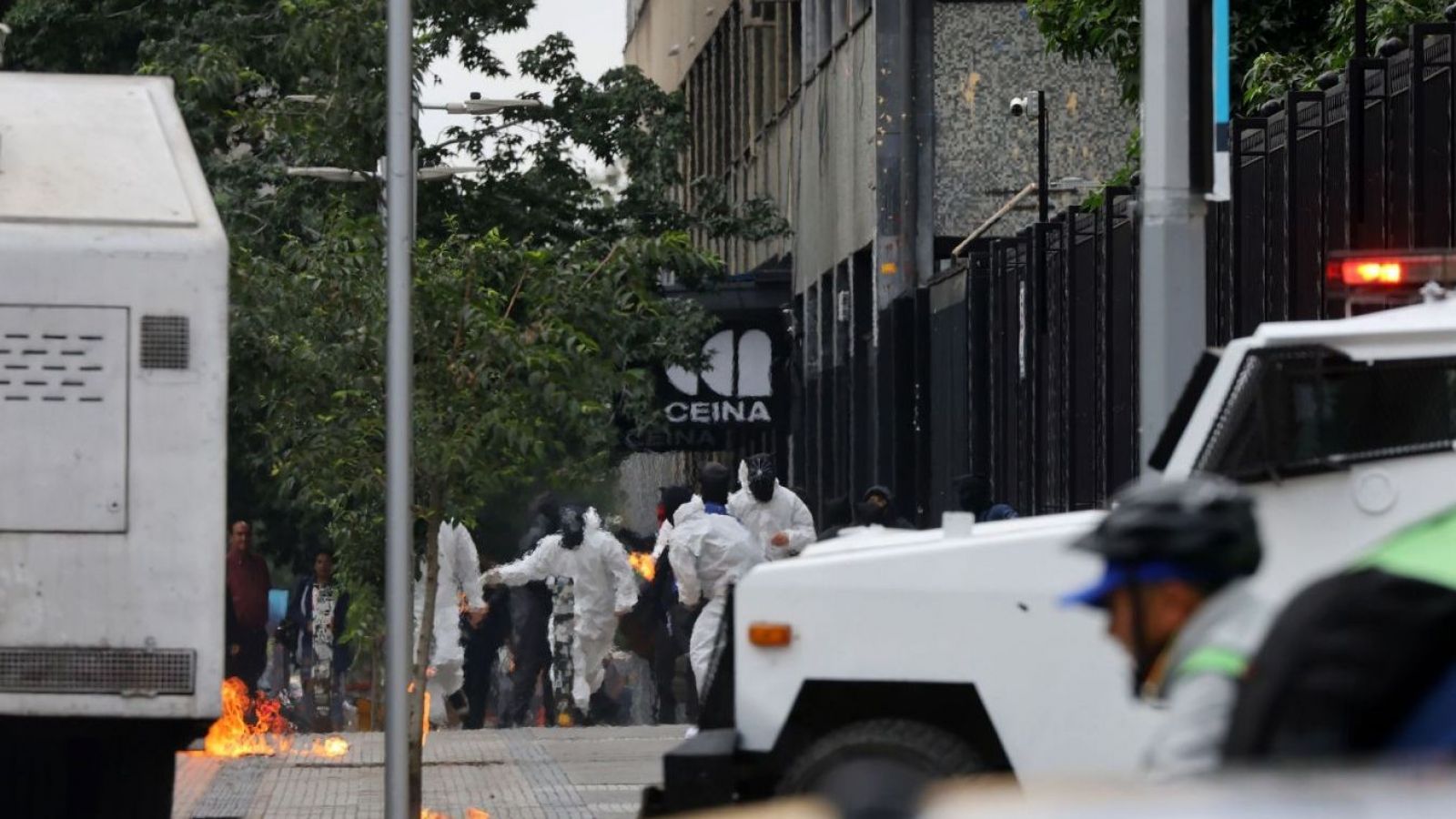 Instalan cámaras de vigilancia en el Instituto Nacional, Inba y Barros Borgoño