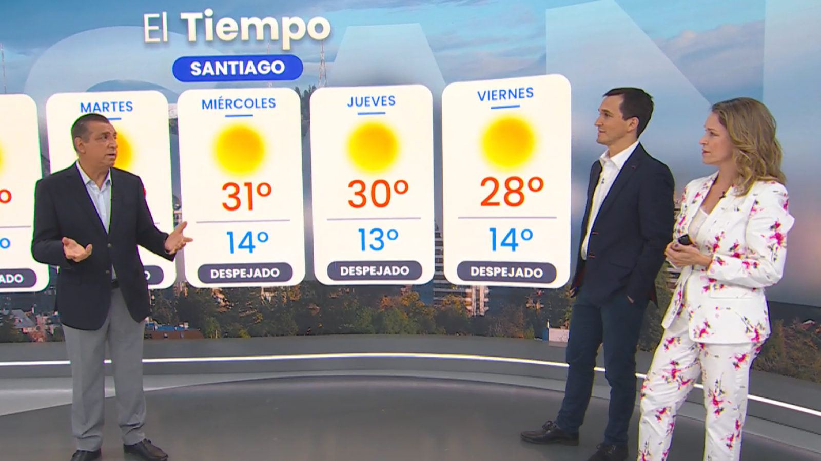 ¡Hasta 34°C! Iván Torres anuncia altas temperaturas para esta semana
