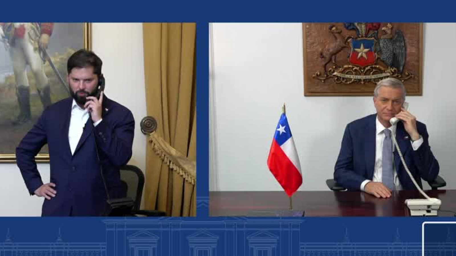 "Ha obtenido un triunfo claro": así fue el llamado telefónico del Presidente Boric a Kast
