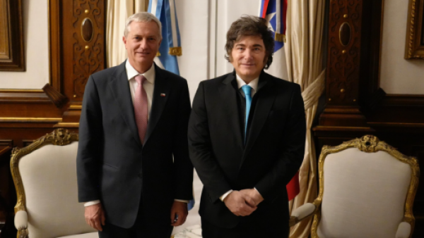 Así fue el encuentro entre el presidente electo José Antonio Kast y Javier Milei en Argentina
