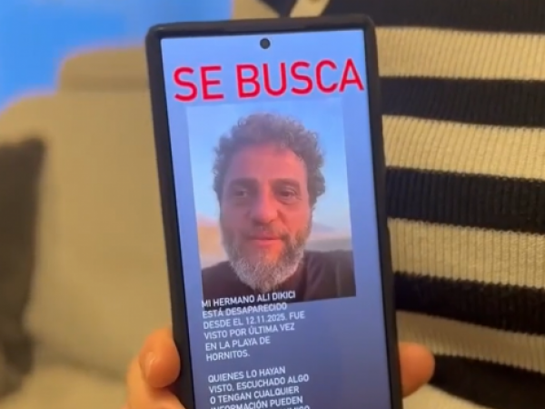 Ciudadano turco desaparecido en Chile.