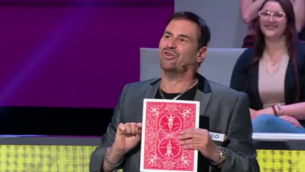 Paulo Iglesias se lució con su magia en ¡Ahora Caigo!