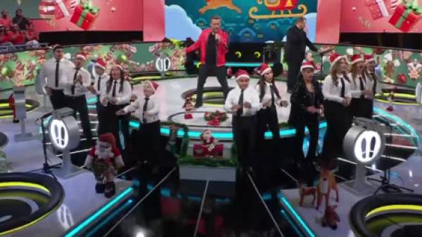 Douglas y la Sinfónica de Peñaflor dieron el vamos a nuestro ¡Ahora Caigo! navideño