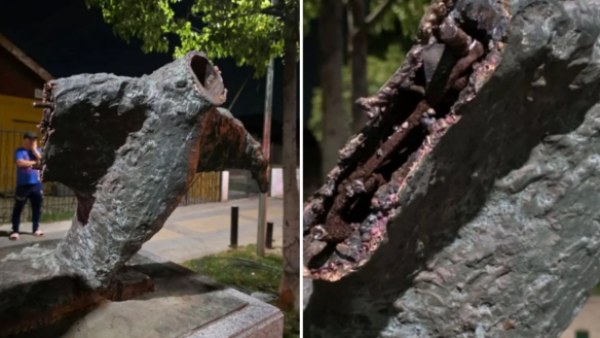 "No fue solo vandalismo": Destruyen memorial de víctimas de la dictadura en la víspera de Navidad
