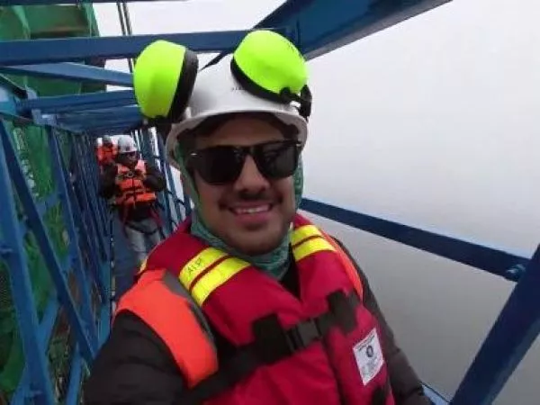 Simón Oliveros en Chiloé