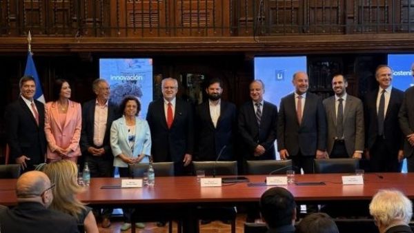 <p>NovaAndino Litio</p>Presidente Boric asiste a la primera sesión del directorio de NovaAndino Litio, la sociedad de Codelco y SQM
