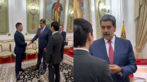 VIDEO | Así fue la última aparición pública de Nicolás Maduro en Venezuela
