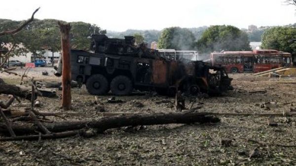 Revelan las primeras imágenes de las zonas bombardeadas en Venezuela por EE.UU
