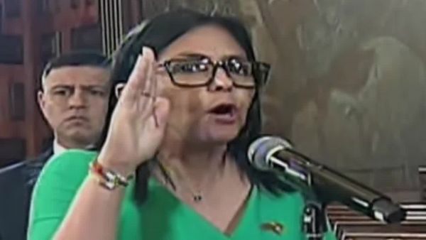 <p>Delcy Rodríguez</p>"Juro por todos los sectores políticos": Delcy Rodríguez asume como Presidenta de Venezuela

