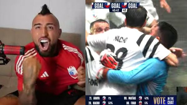 Con un eufórico Arturo Vidal: Chile golea a Marruecos en el Mundial de la Kings League
