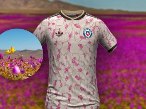 Desierto Florido inspira el diseño de lo que sería la nueva camiseta visitante de La Roja