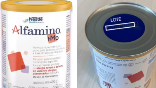 <p>Sernac informa sobre alerta de seguridad alimentaria por leche en polvo infantil Alfamino</p>Sernac informa sobre alerta de seguridad alimentaria por leche en polvo infantil Alfamino
