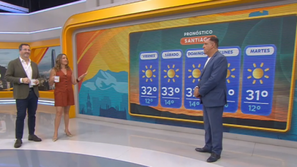 ¿Es verdad que habrán 36° C el fin de semana?
