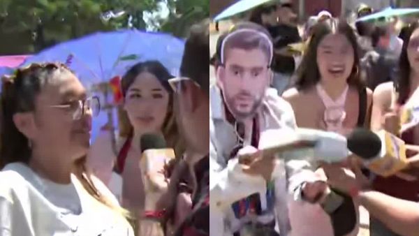Así está el ambiente fuera del Estadio Nacional para el medio concierto de Bad Bunny