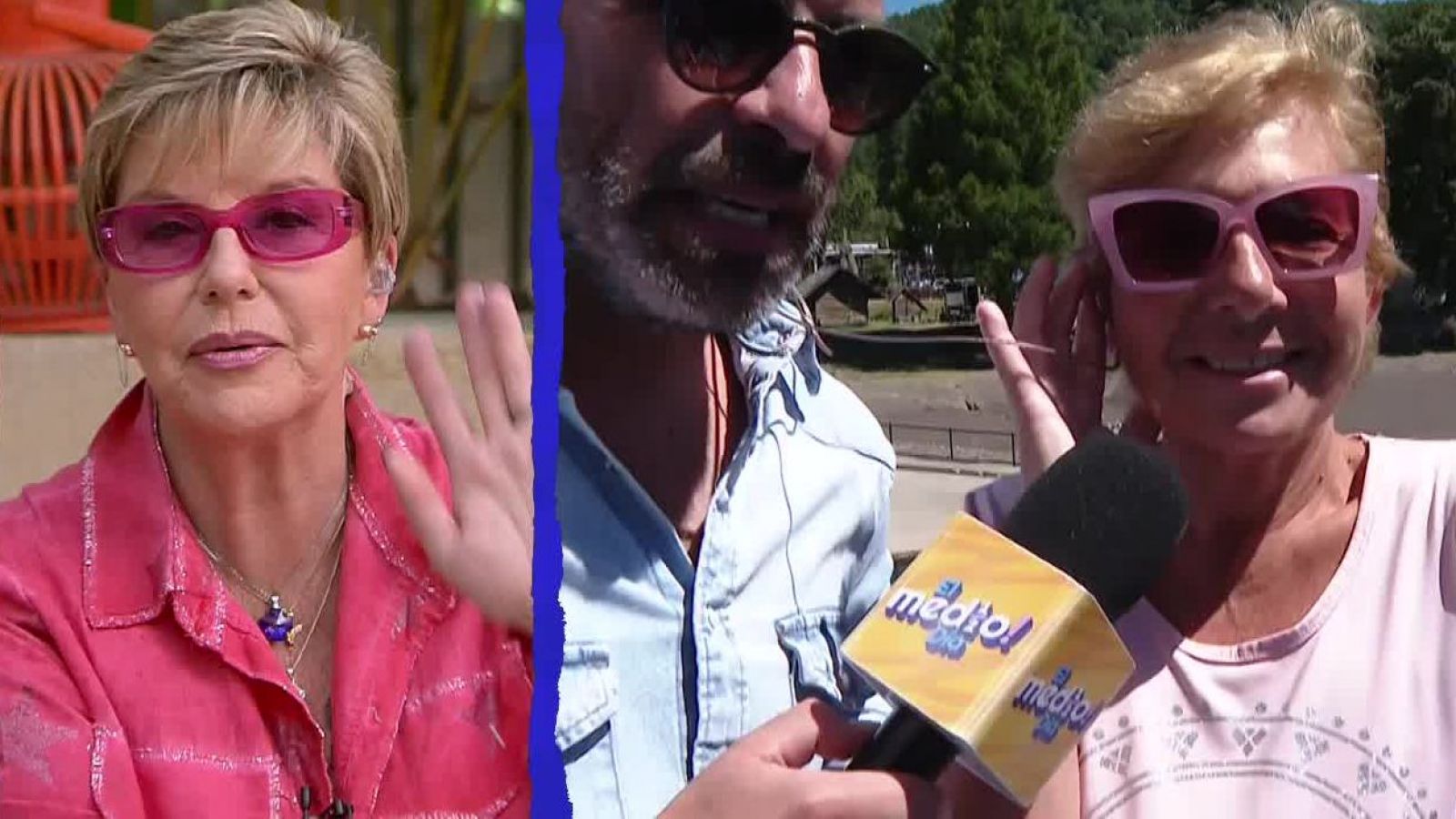 "Se parece a Paulina Nin": Nico encontró a la "gemela" de la panelista en Puerto Fuy
