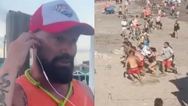 "Se ahogaba toda la gente a mi alrededor": Salvavidas relata los minutos de terror por meteotsunami en Argentina
