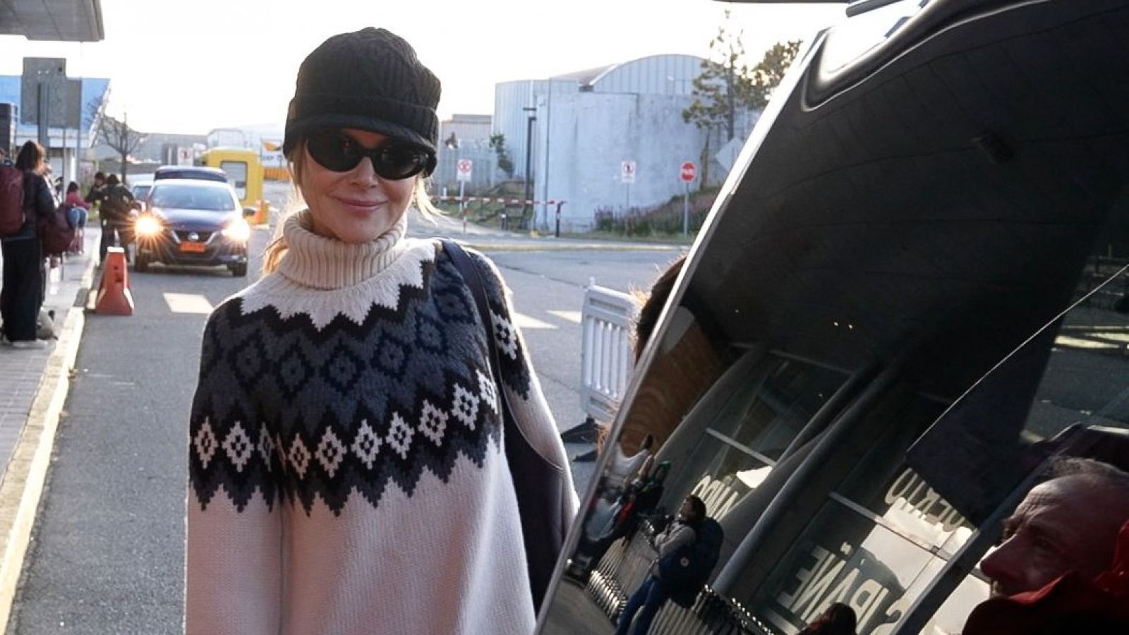 Nicole Kidman visita Punta Arenas para su viaje a la Antártida