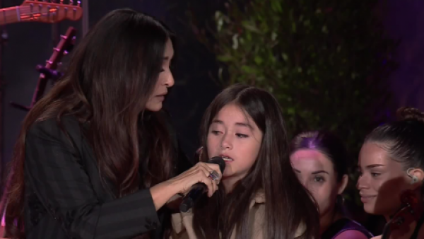 Myriam Hernández cumplió el sueño de una pequeña fan: cantar junto a ella en El Patagual