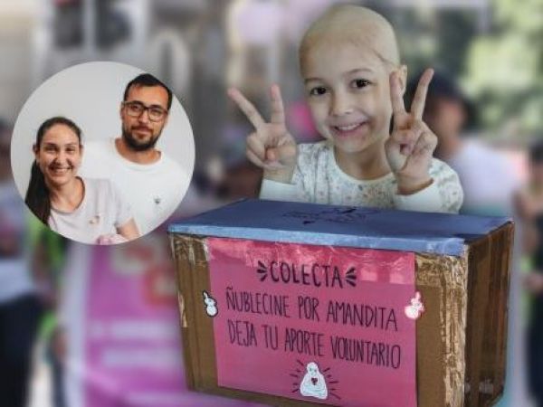 Niña de seis años tiene agresivo cáncer: su familia inicia colecta millonaria para salvar a Amanda