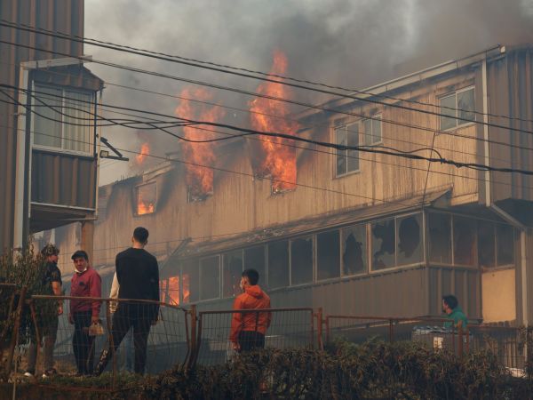 Cifras de arrestos por incendios forestales