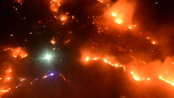 VIDEO Y FOTOS | Vuelo de la FACh registra desoladoras imágenes por incendios forestales
