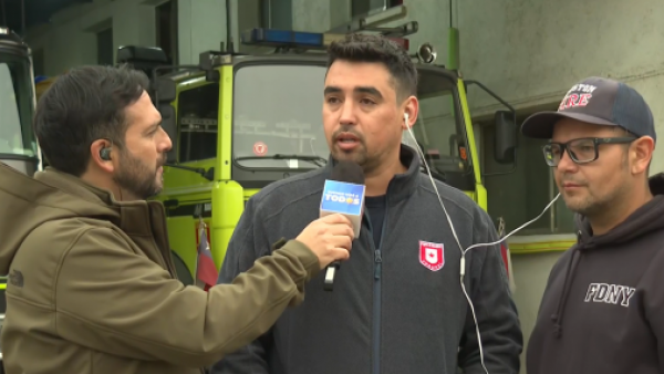 "Llegó un héroe caído del cielo": Bomberos revelan la acción de misterioso hombre en rescate de guaguas en incendio
