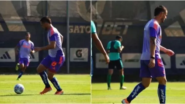 Rivero llegó con goles: el delantero anotó en su debut con Universidad de Chile