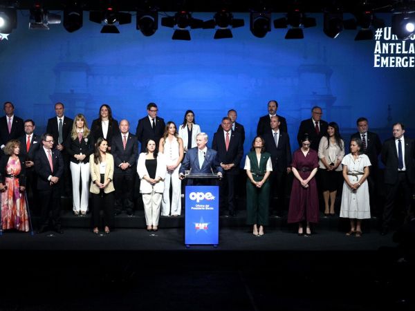 José Antonio Kast presenta a los miembros de su gabinete