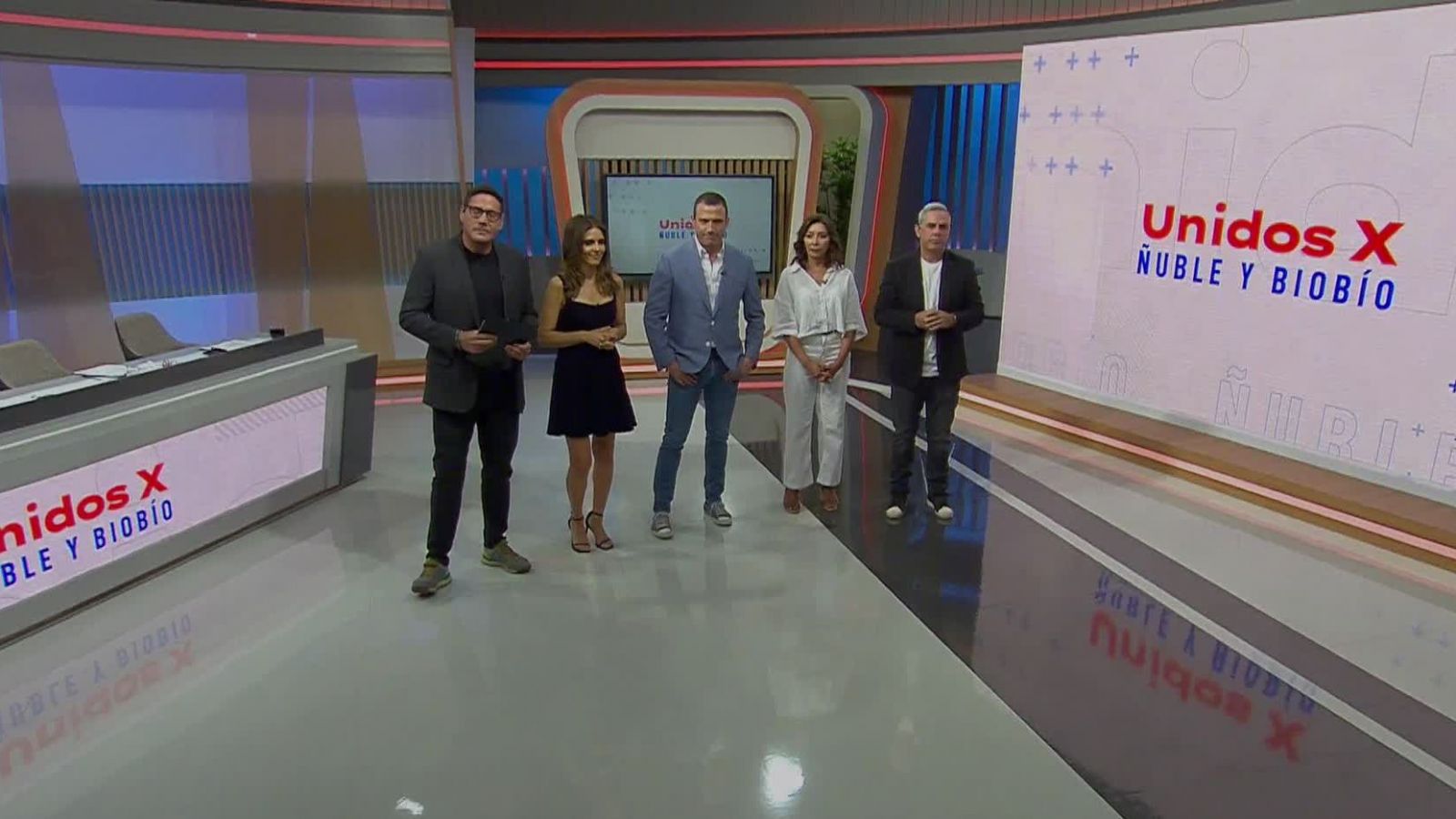 Así fue el emotivo inicio de "Unidos por Ñuble y Biobío"
