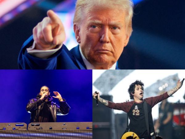 Donald Trump, Bad Bunny y Green Day