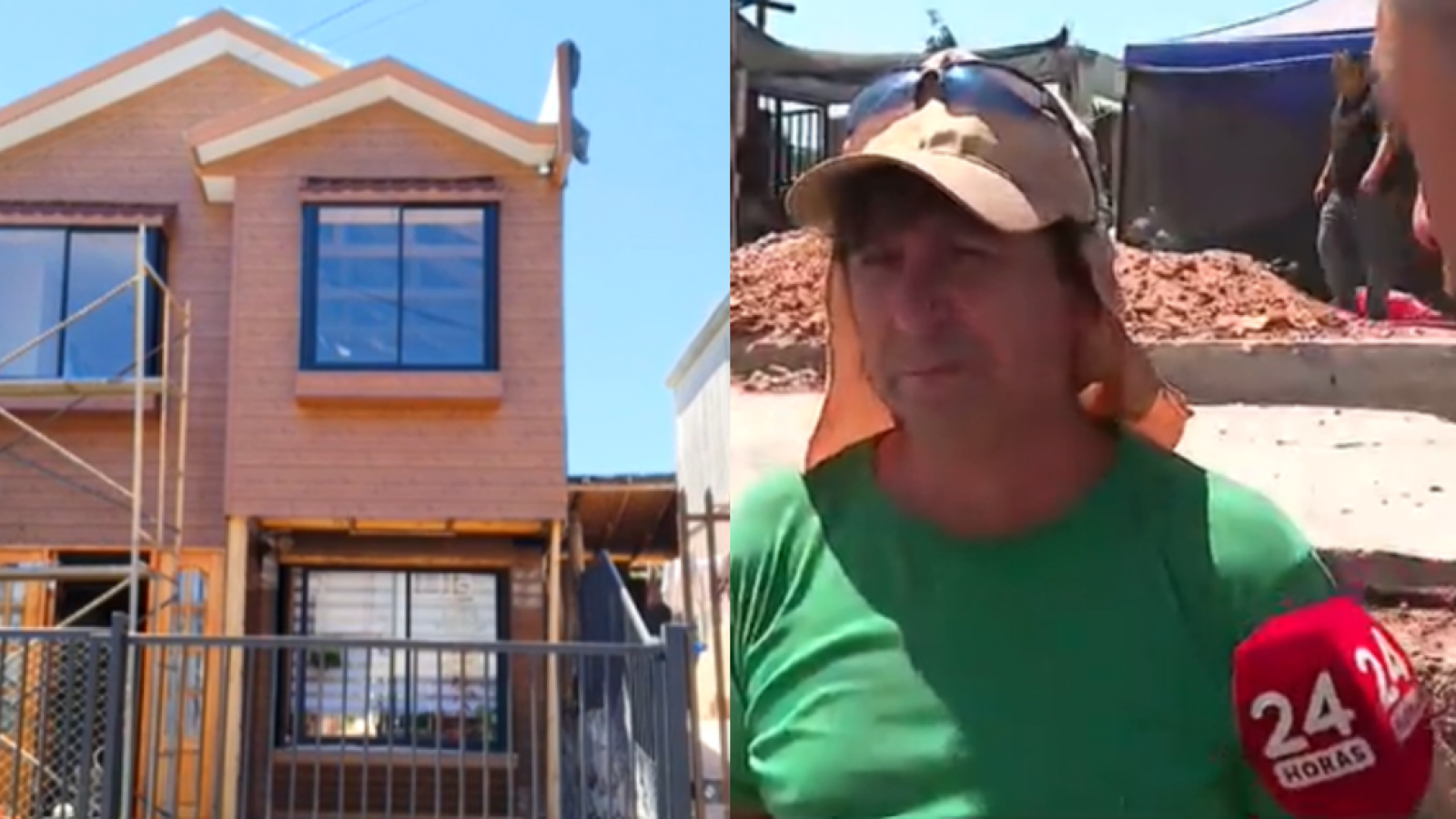 Incendio destruyó una vivienda el mismo día en que se terminó su construcción