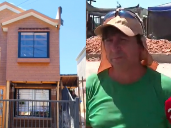 Incendio destruyó una vivienda el mismo día en que se terminó su construcción