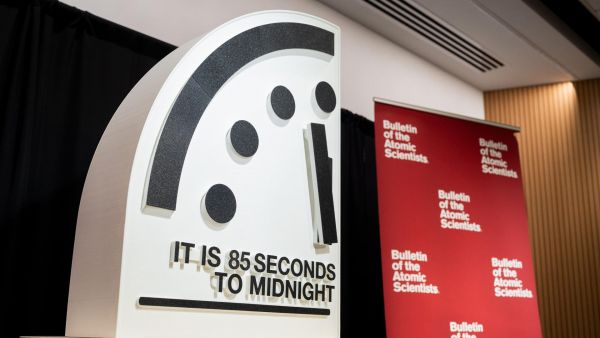 Cada vez más cerca del fin: el Reloj del Juicio Final marca 85 segundos para la medianoche

