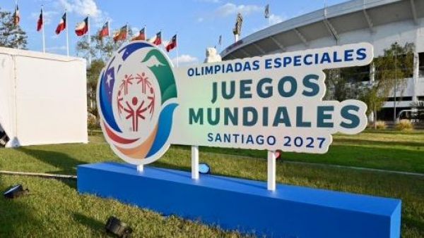 "Fuerza, resiliencia y determinación": Presentan el logo de los Juegos Mundiales de Olimpiadas Especiales Santiago 2027
