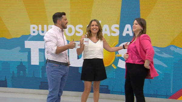 <p> Yael Szewkis, meteoróloga de TVN </p>¡Vamos a ser tíos! Yael Szewkis anuncia que será madre por tercera vez
