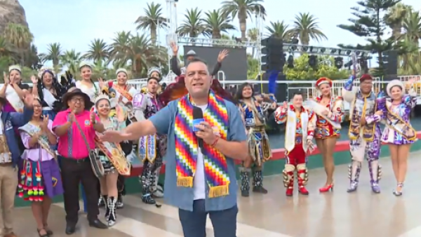 Una transmisión histórica desde Arica: El "Buenos Días a Todos" llega al "Carnaval Andino con la Fuerza del Sol 2026"
