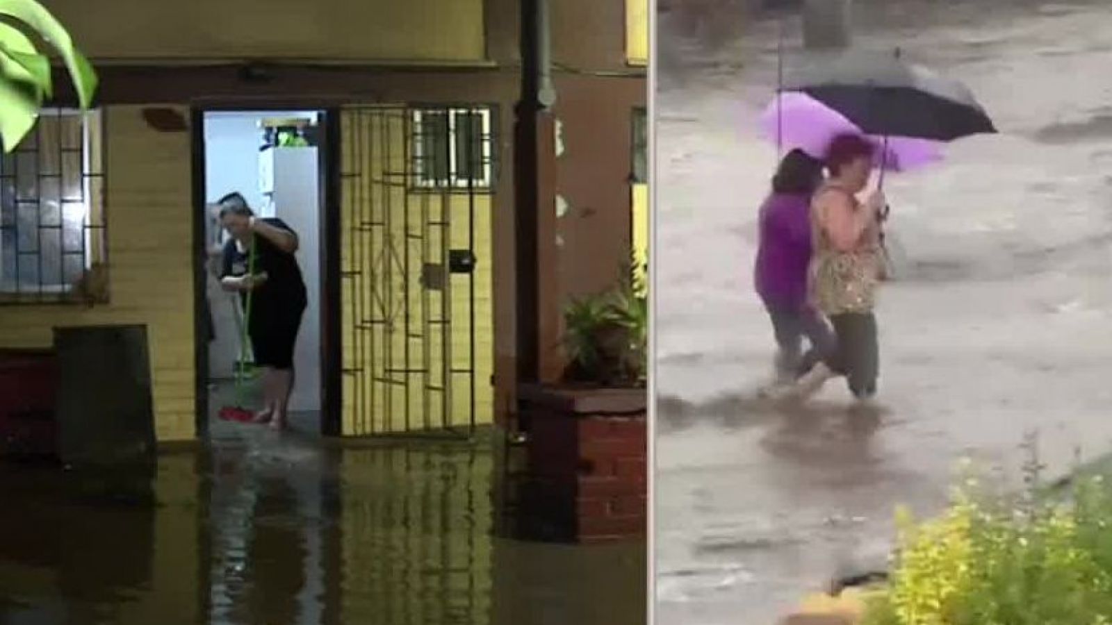 "Fue impactante": Intensa lluvia dejó viviendas inundadas en Maipú

