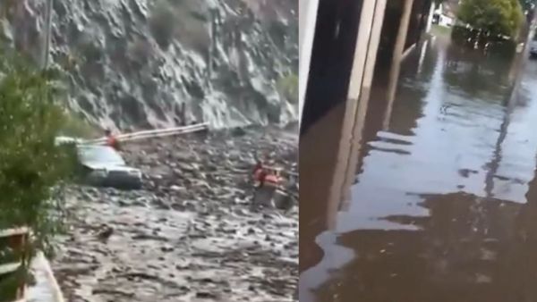 Intensas lluvias provocan inundaciones y deslizamientos en la Región Metropolitana
