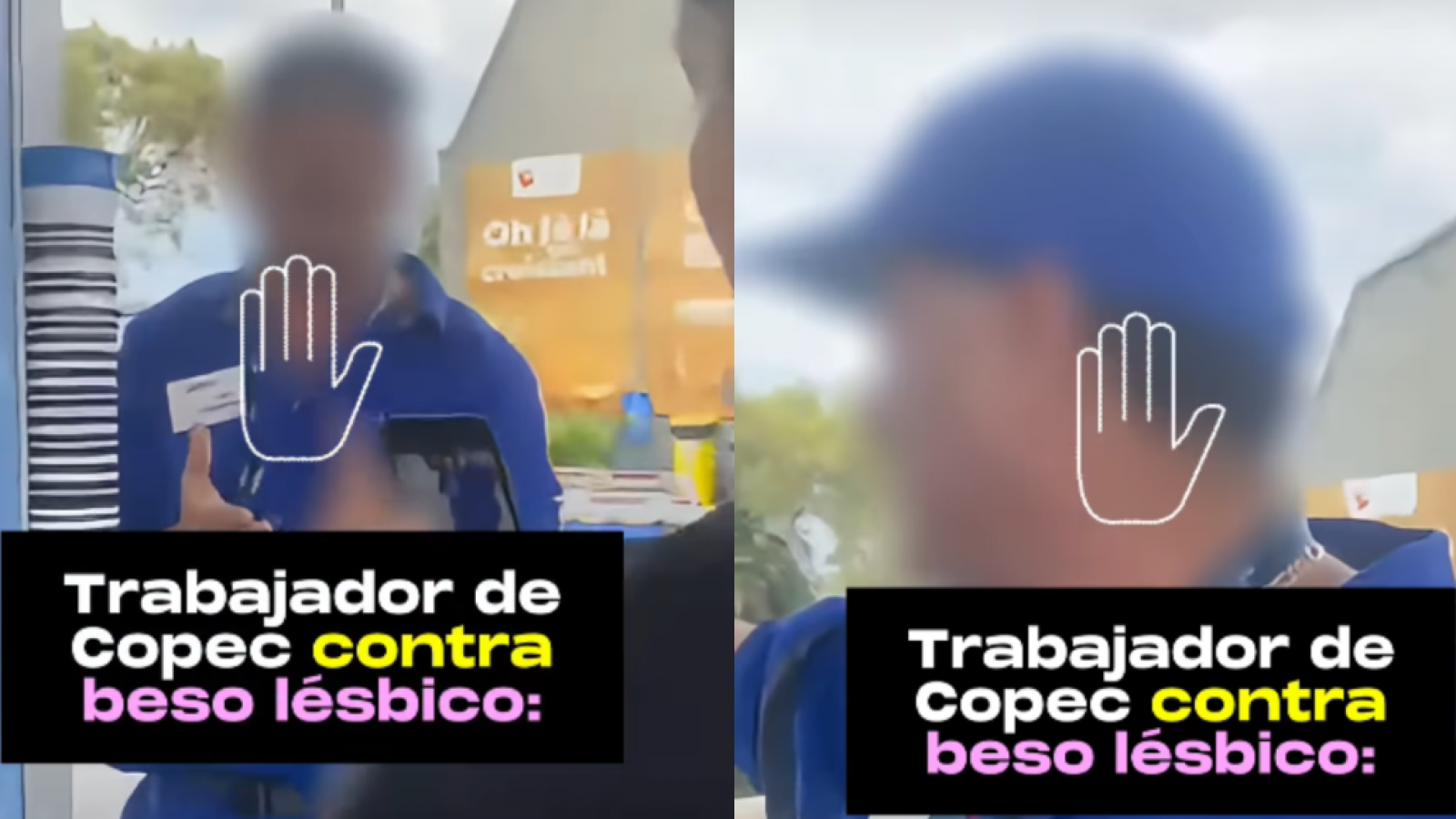 Denuncian a trabajador de bencinera por reprochar beso de pareja lésbica